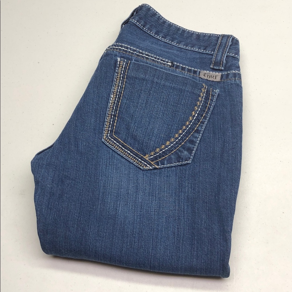 CRUEL DENIM ABBY MID-RISE BOOTCUT JEANS 5/28x30 ⭐️